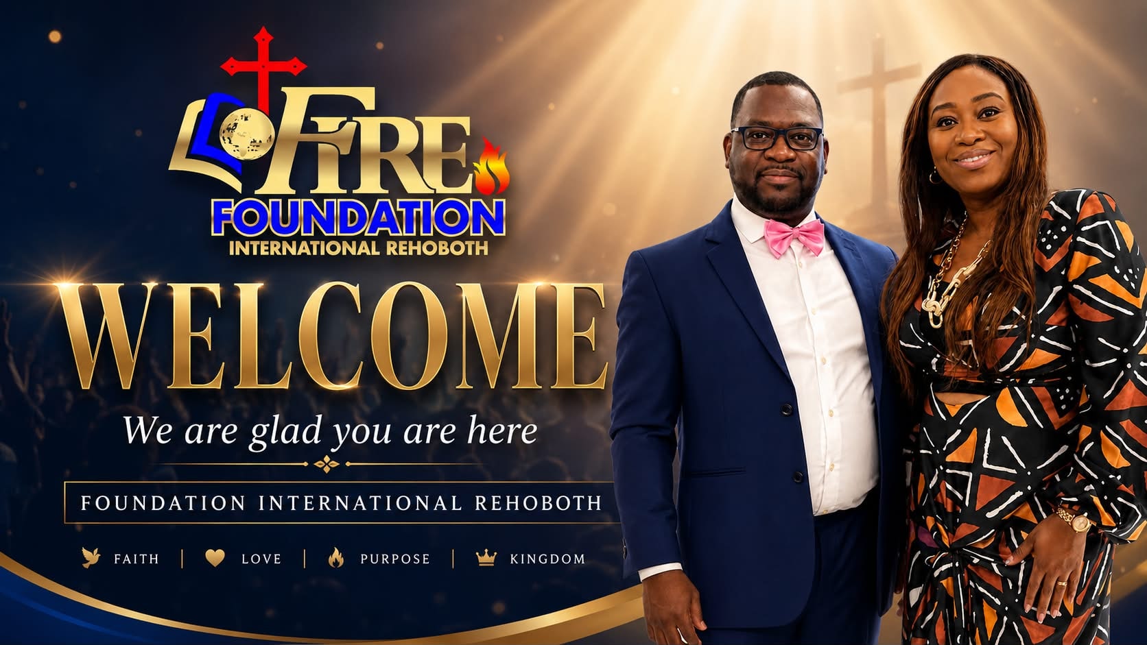Apostle Pierre Logon and Prophetess Akissi Aka-Logon — Founders of Foundation International Rehoboth